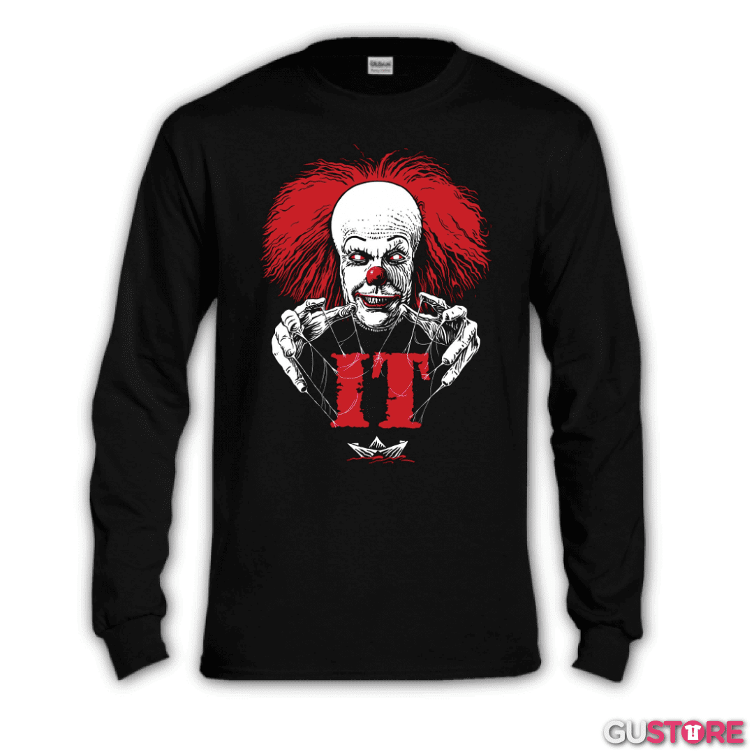 Polera manga larga Pennywise