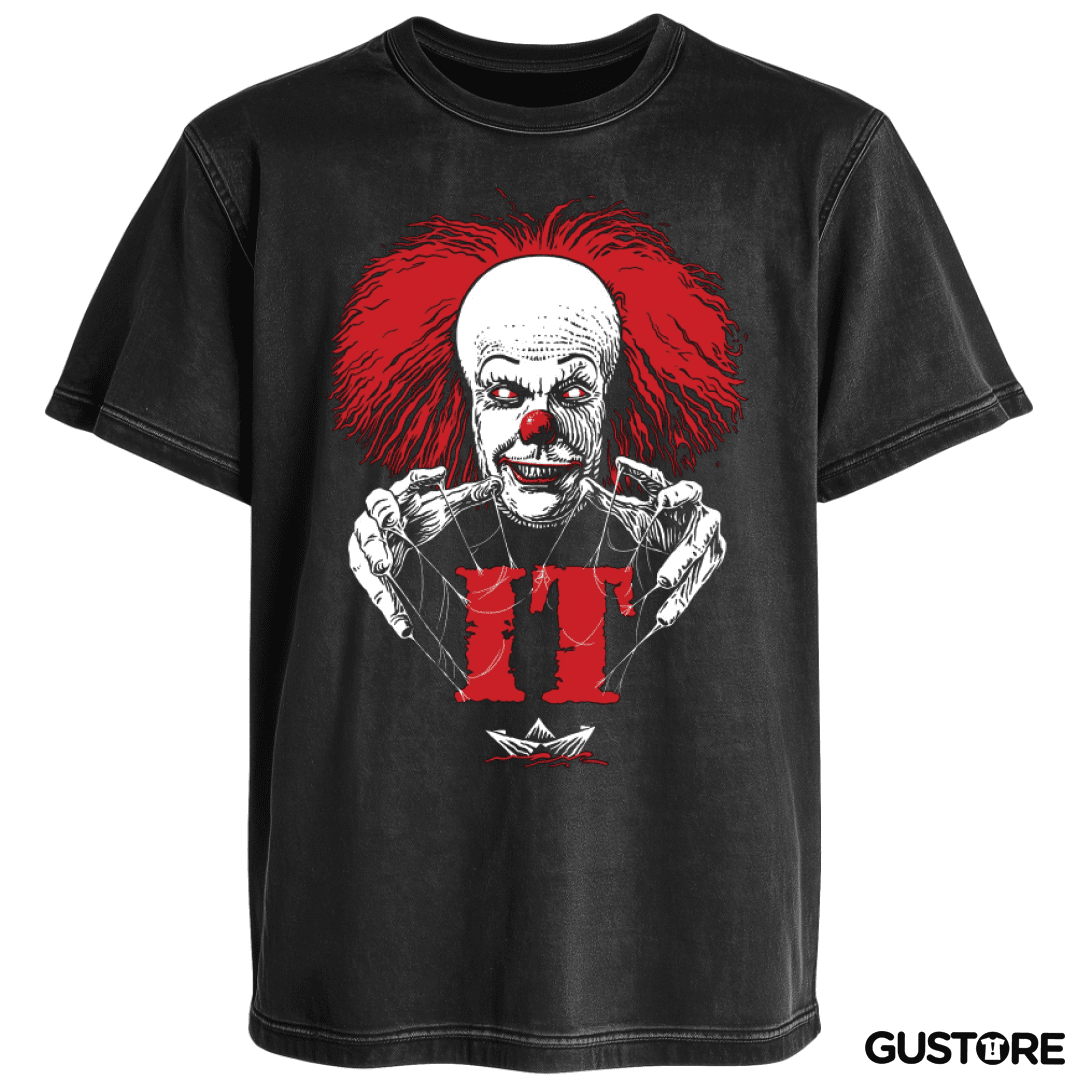 Polera desgastada Pennywise