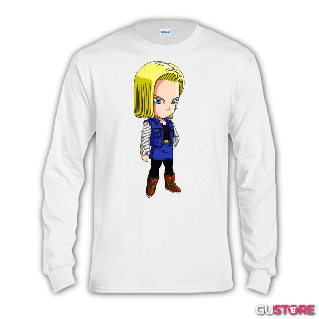 Polera manga larga Androide 18