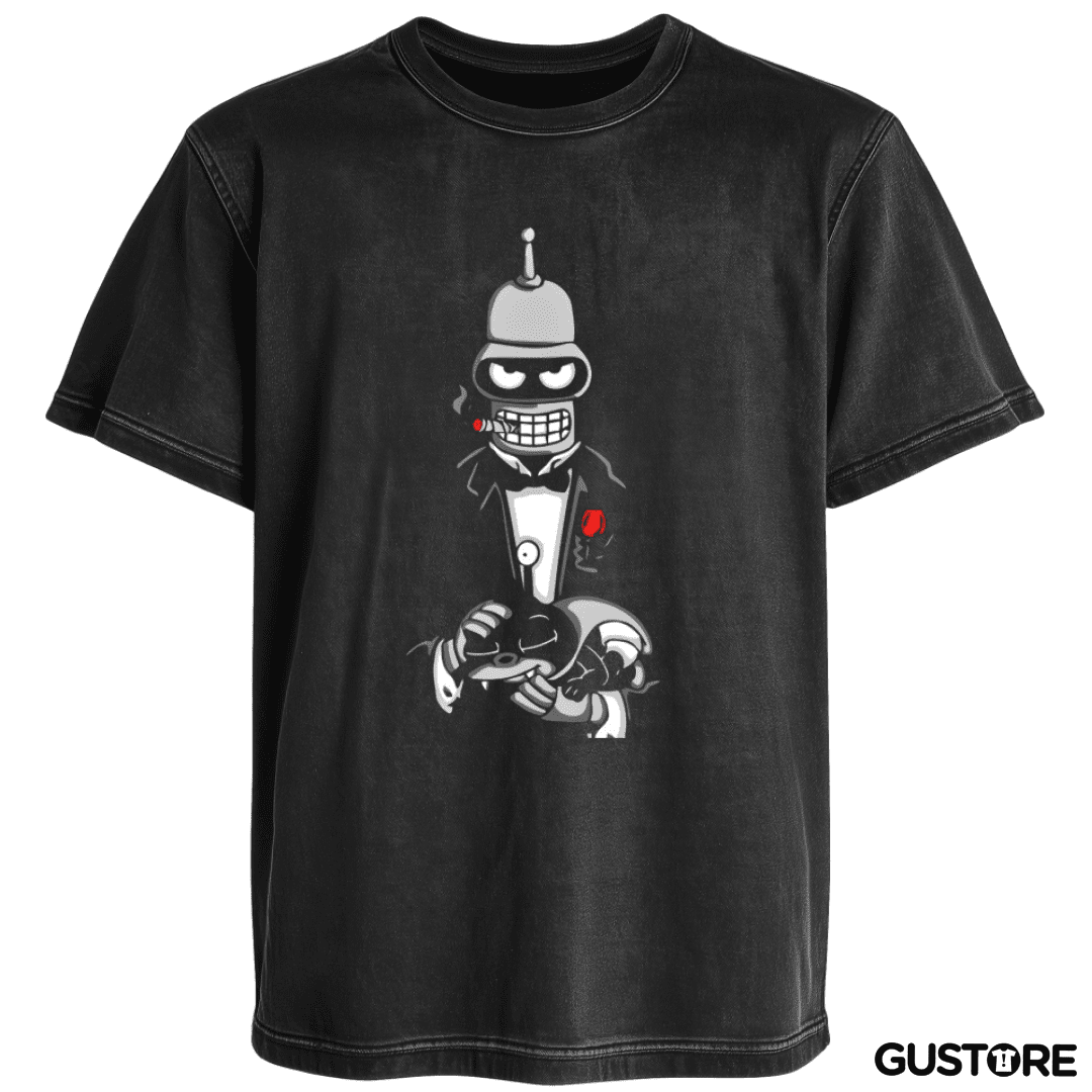 Polera desgastada The bender