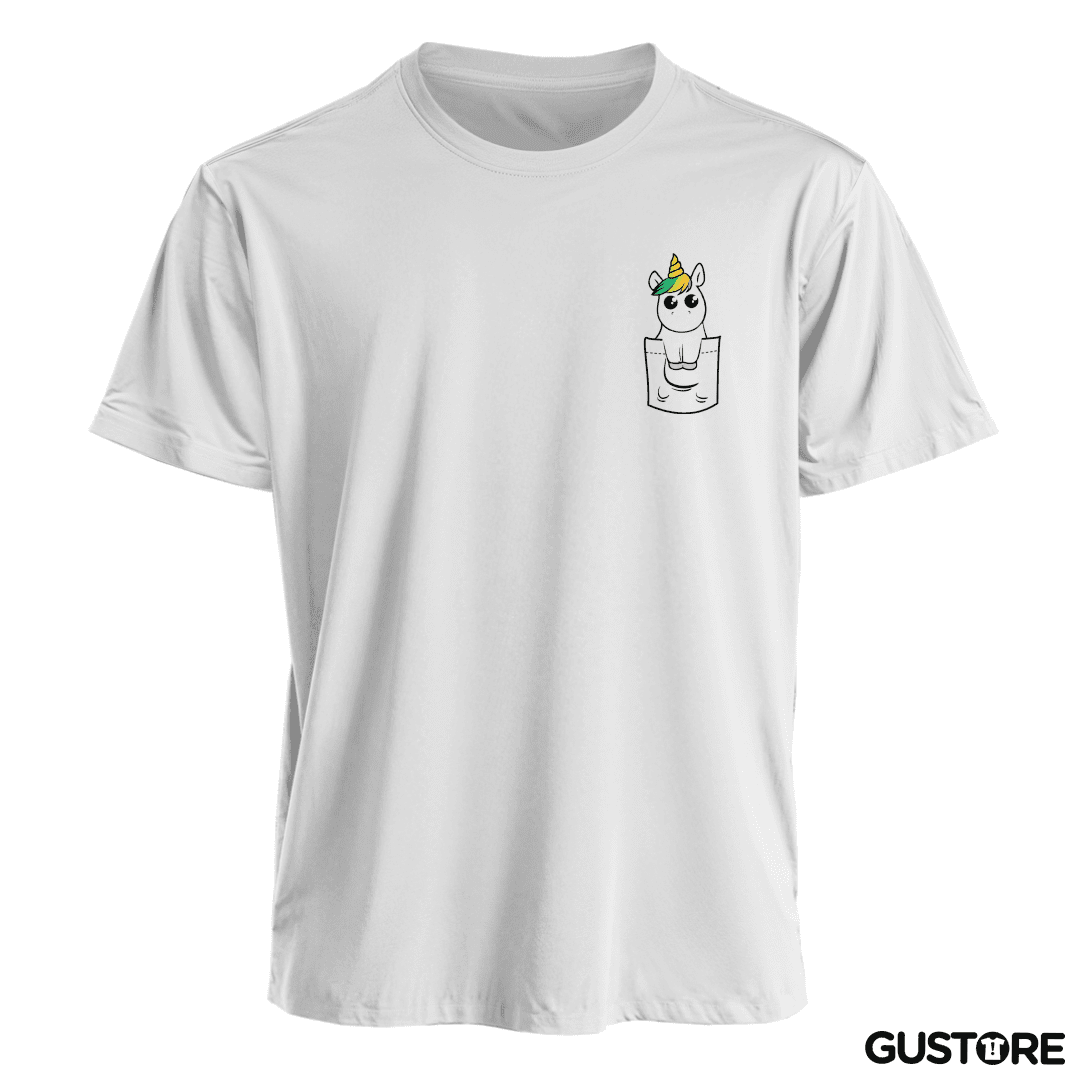 Polera Unicornio de bolsillo