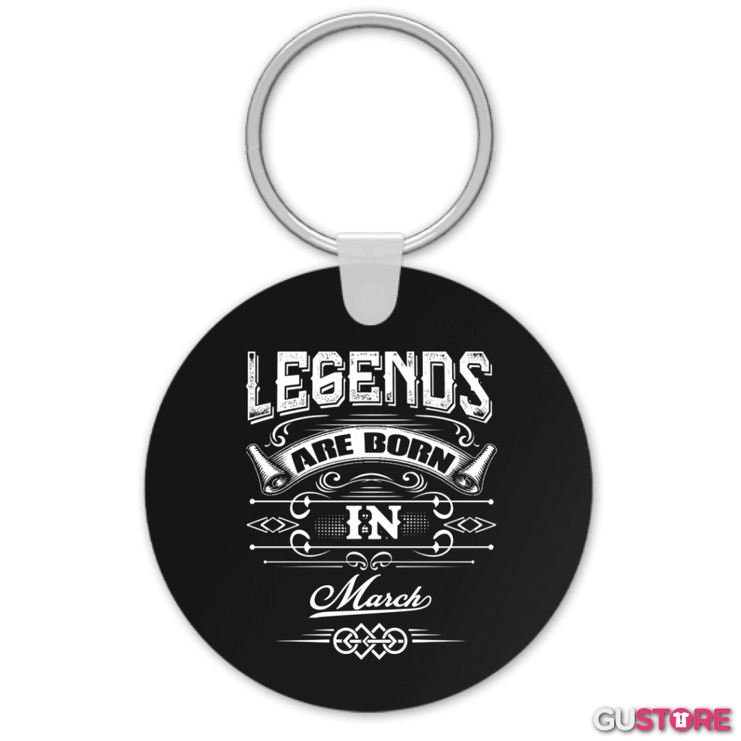 Llavero Legends are born in march
