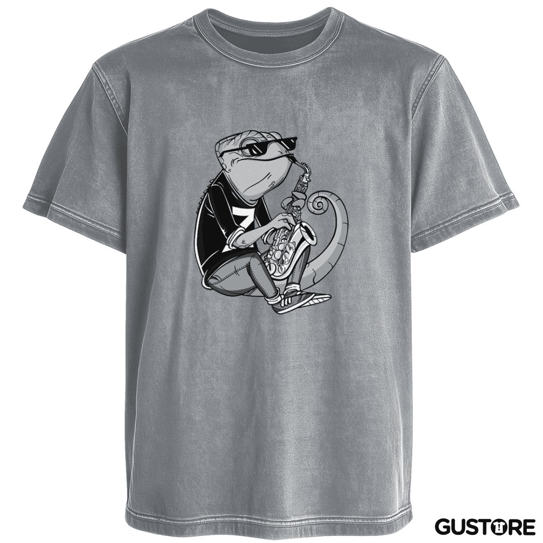 Polera desgastada Camaleon