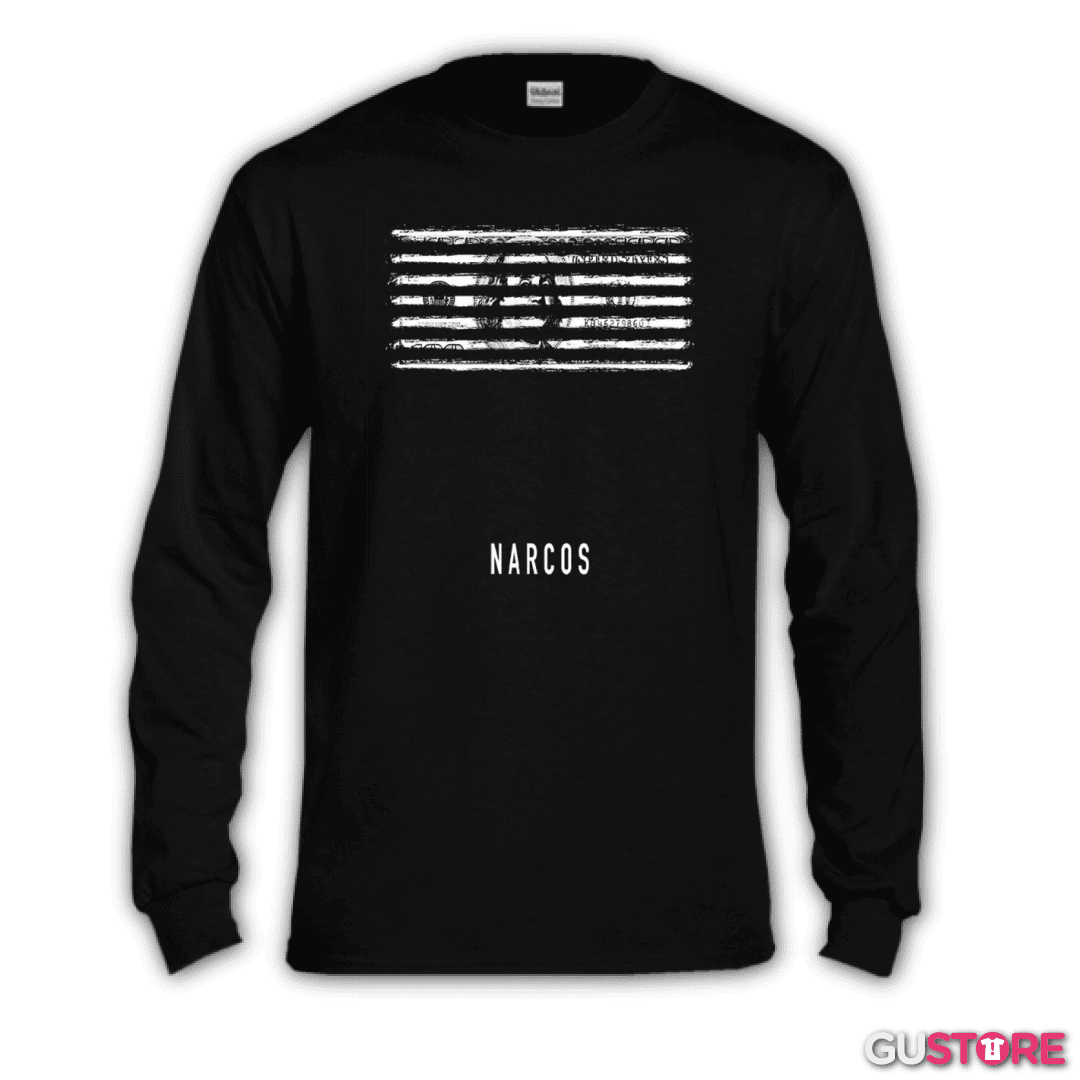 Polera manga larga Narcos