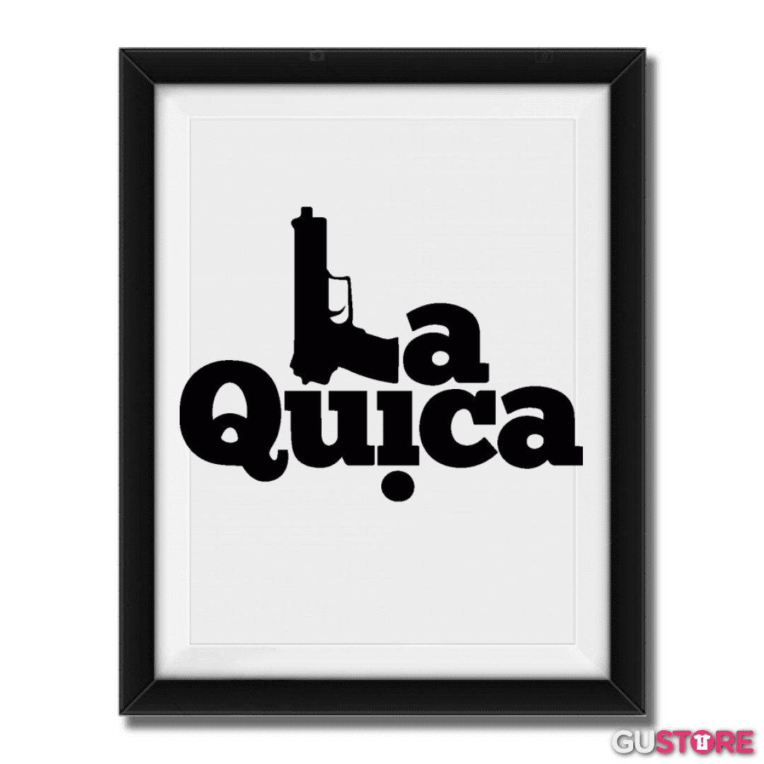 Cuadro decorativo La quica