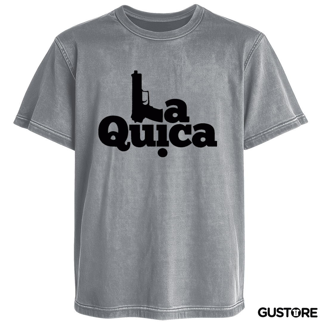 Polera desgastada La quica