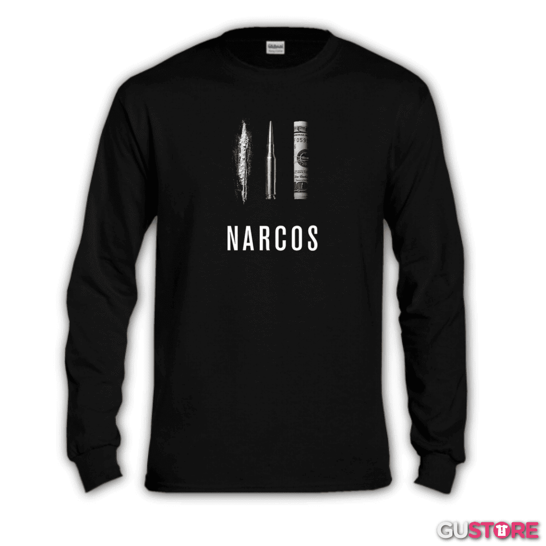 Polera manga larga Narcos 3