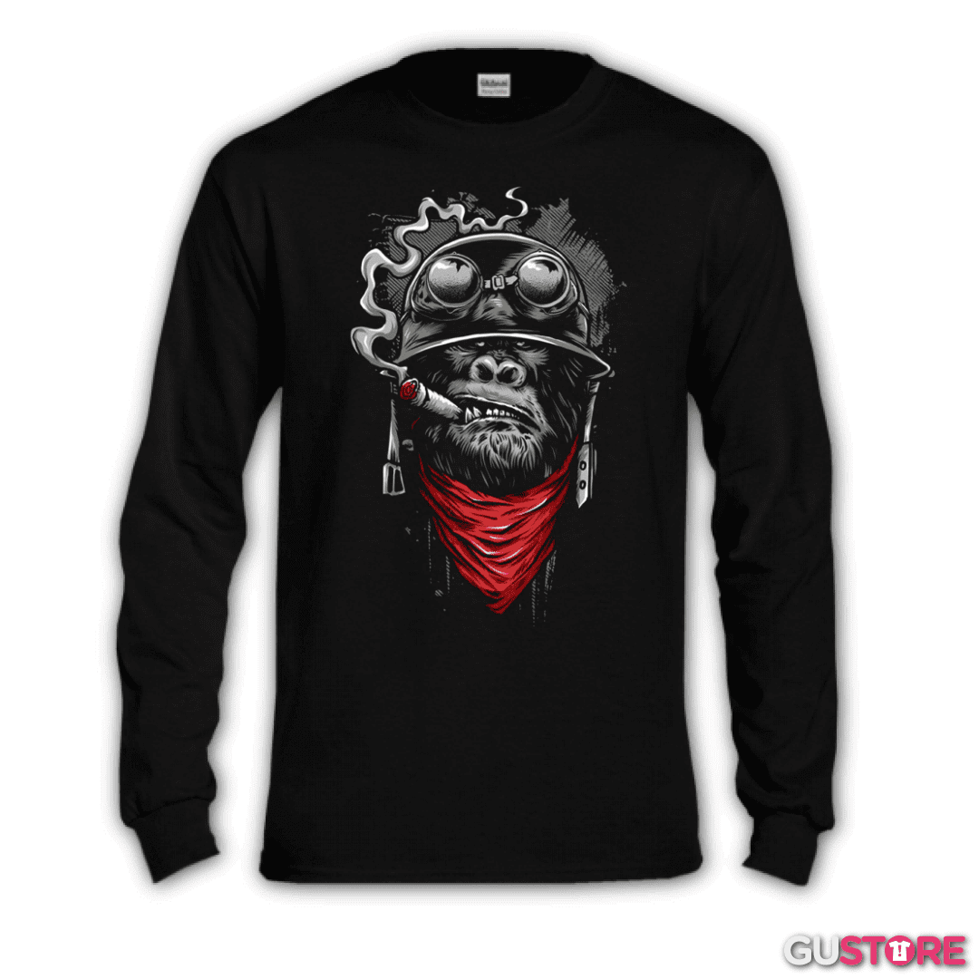 Polera manga larga Le gorila