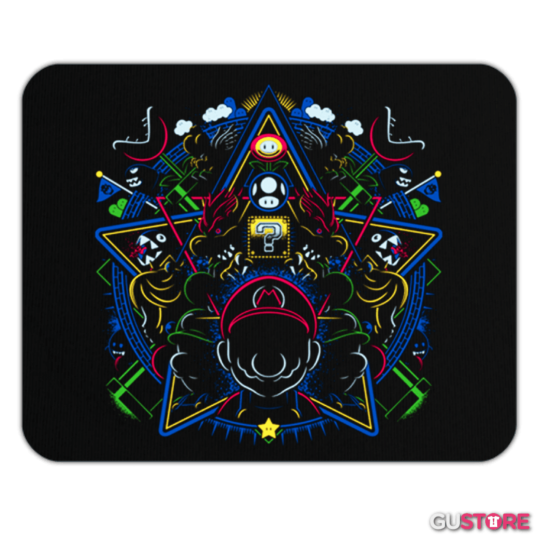 Mousepad Mundo Super bigote