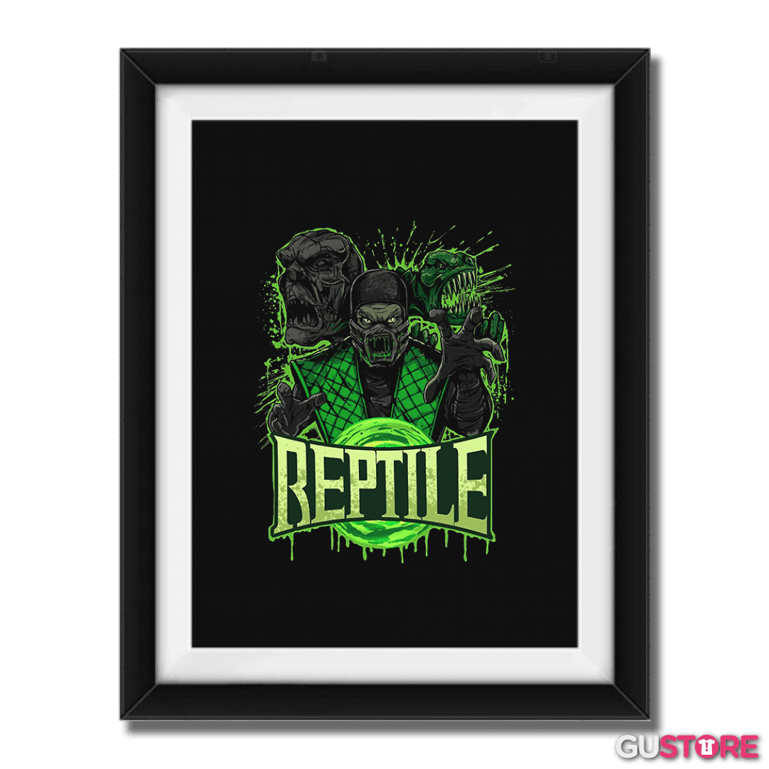 Cuadro decorativo El reptil
