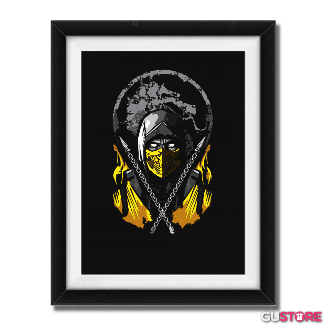 Cuadro decorativo El escorpion