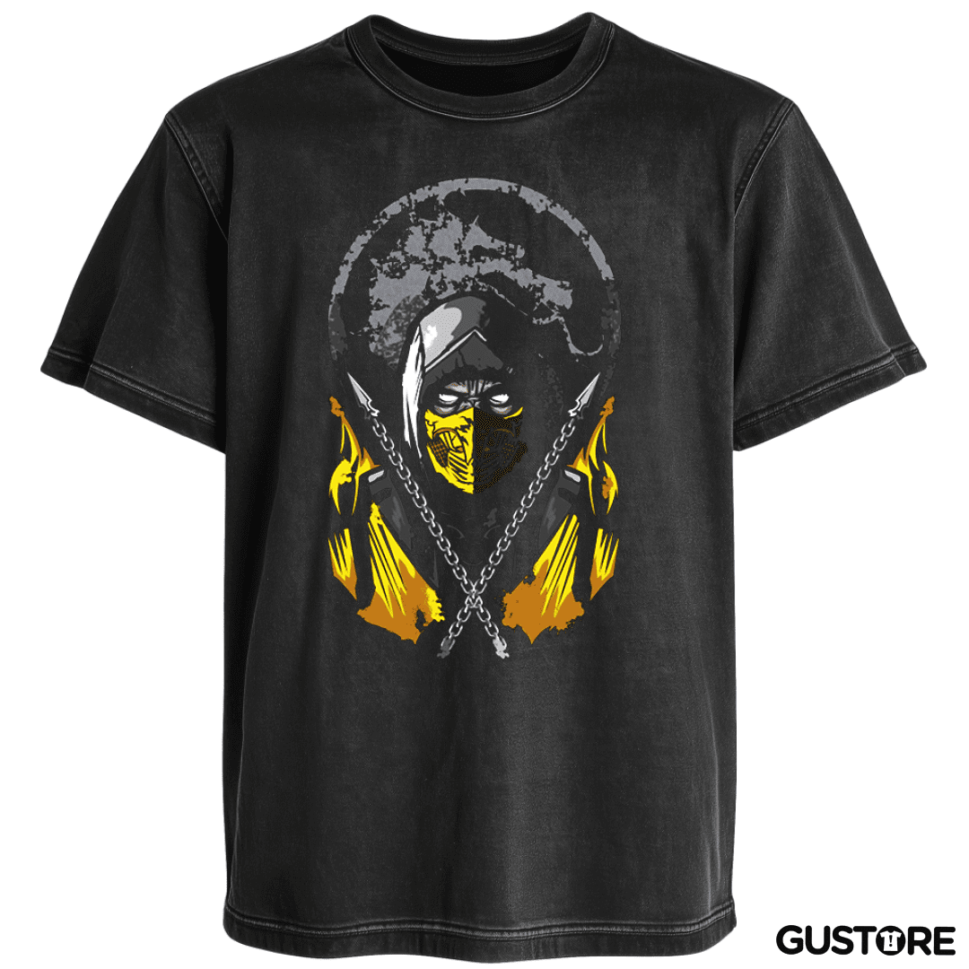 Polera desgastada El escorpion