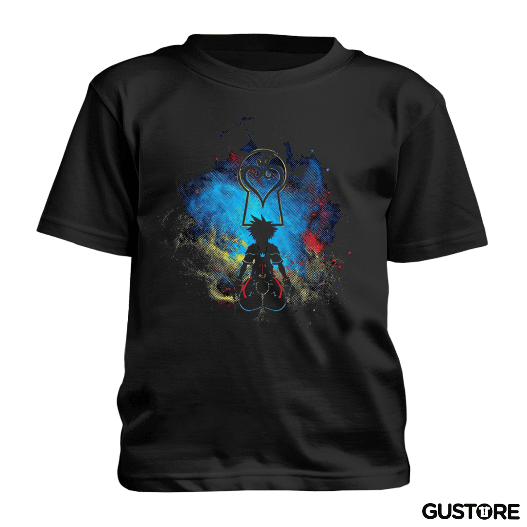 Polera de niño Kingdom hearts full color