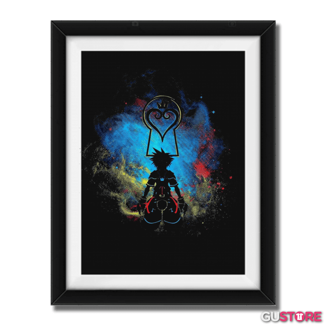 Cuadro decorativo Kingdom hearts full color