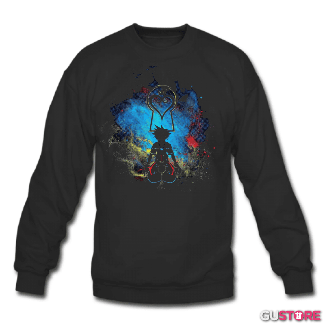 Poleron polo Kingdom hearts full color