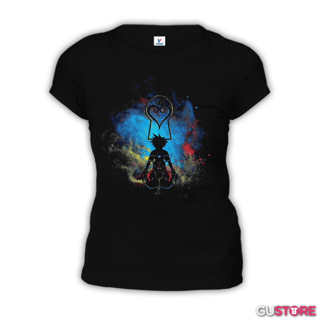 Polera de Mujer Kingdom hearts full color
