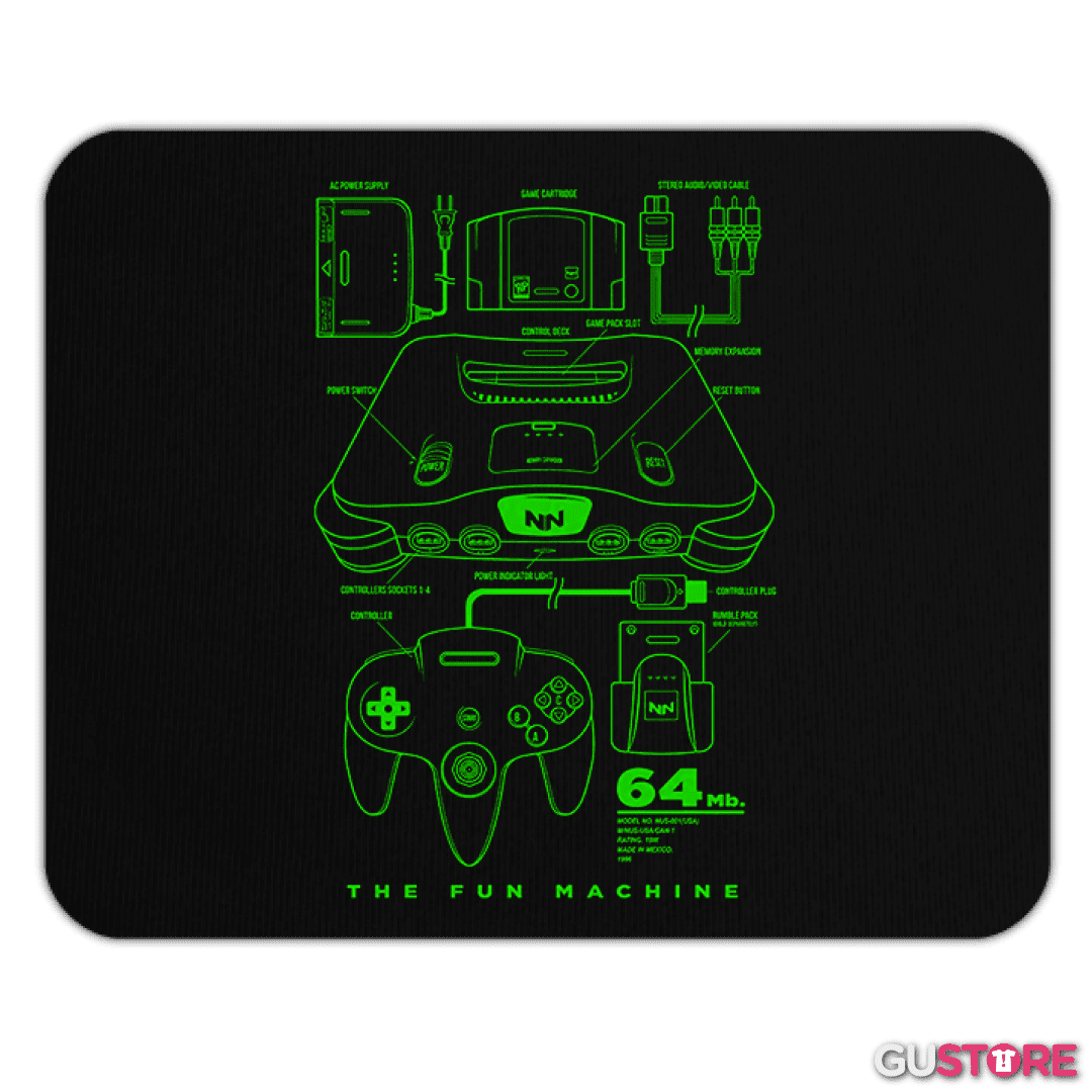 Mousepad The fun machine