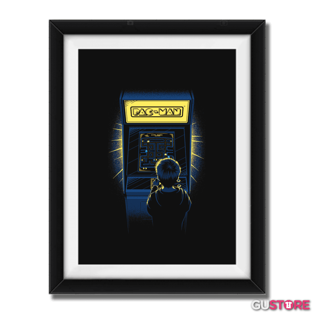 Cuadro decorativo Arcade pac man