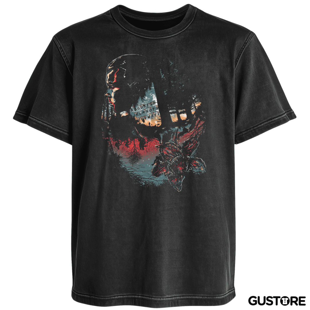 Polera desgastada Stranger things 9