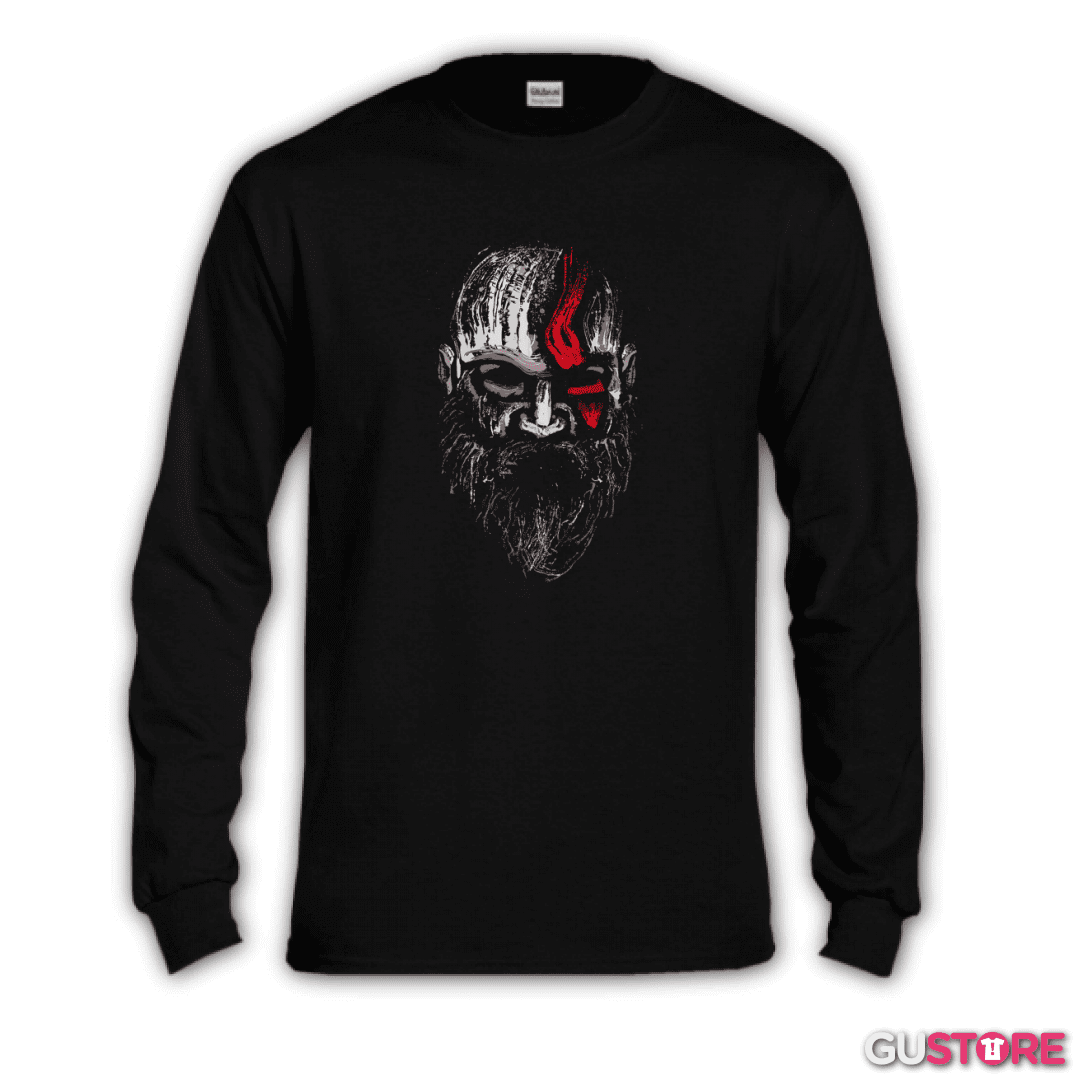 Polera manga larga Kratos full color