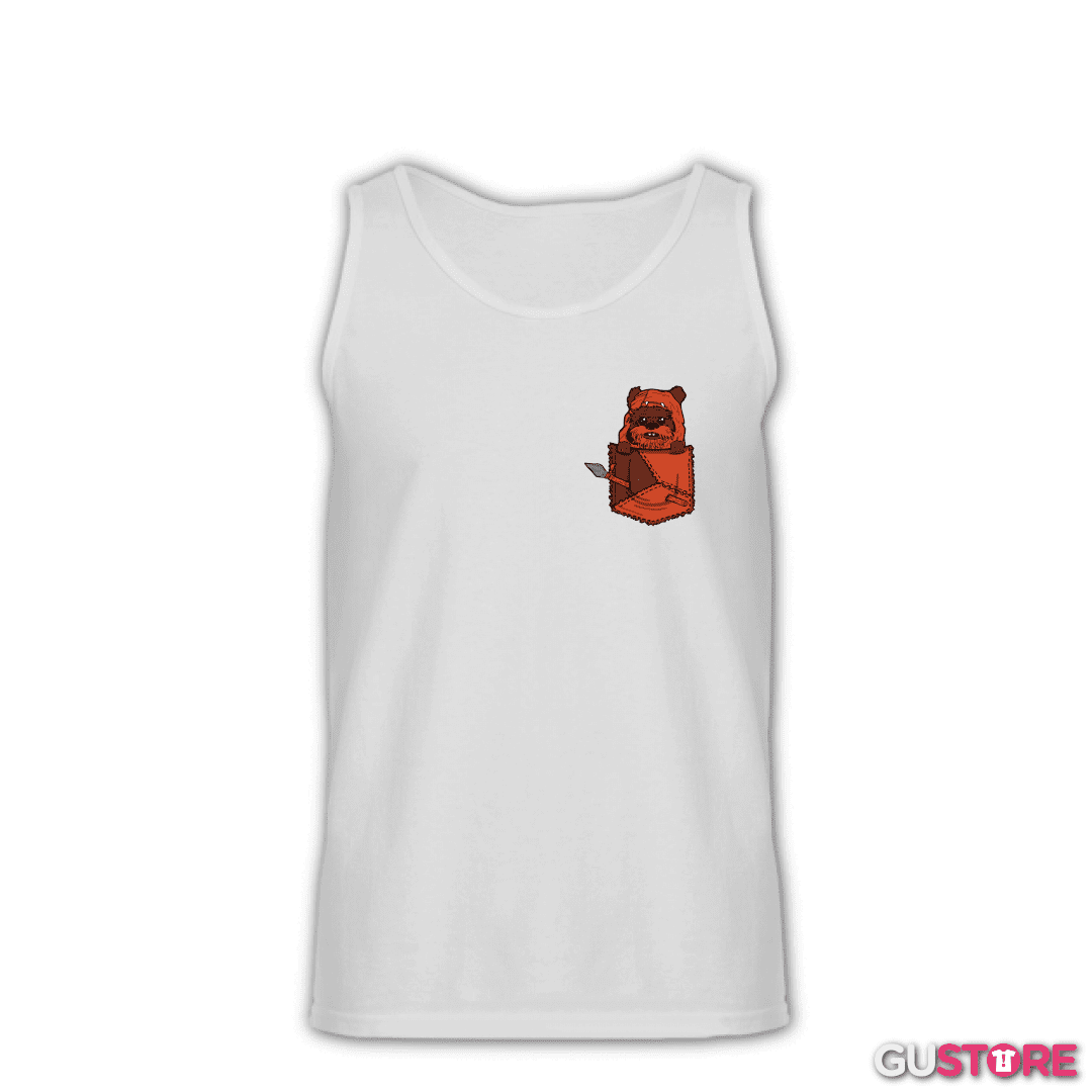 Sudadera ewok de bolsillo