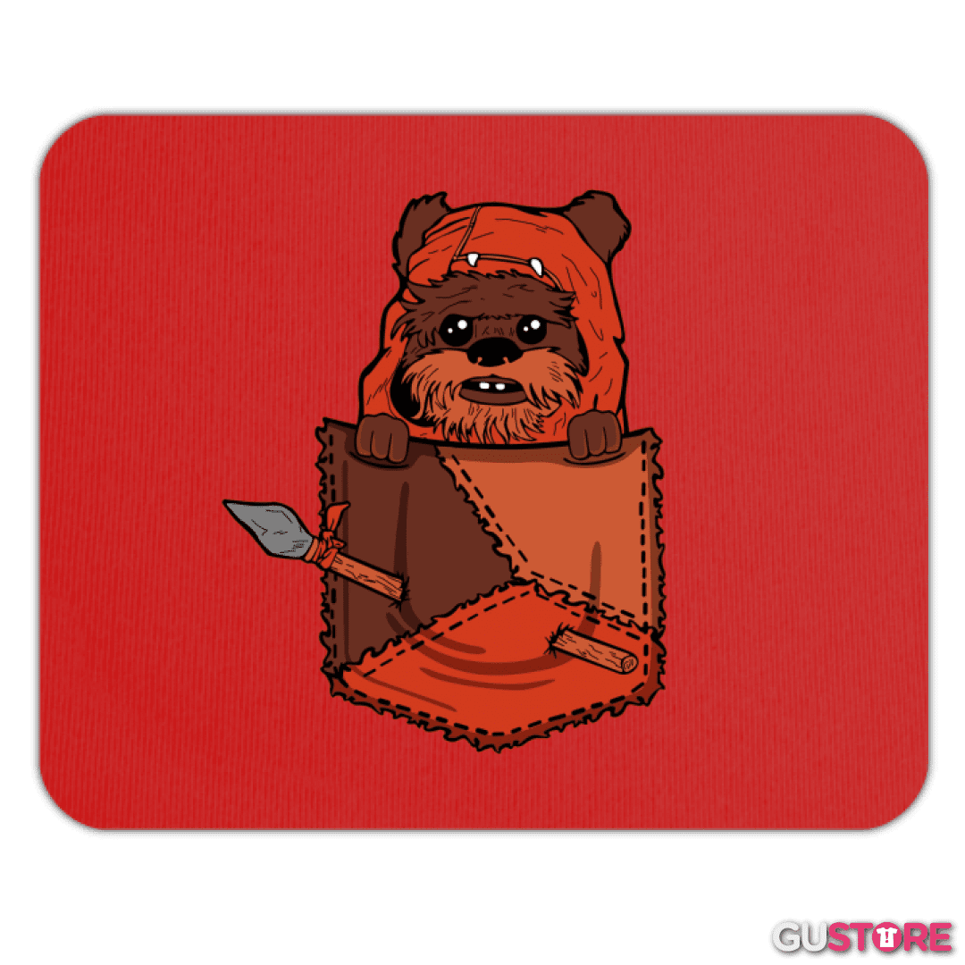 Mousepad ewok de bolsillo
