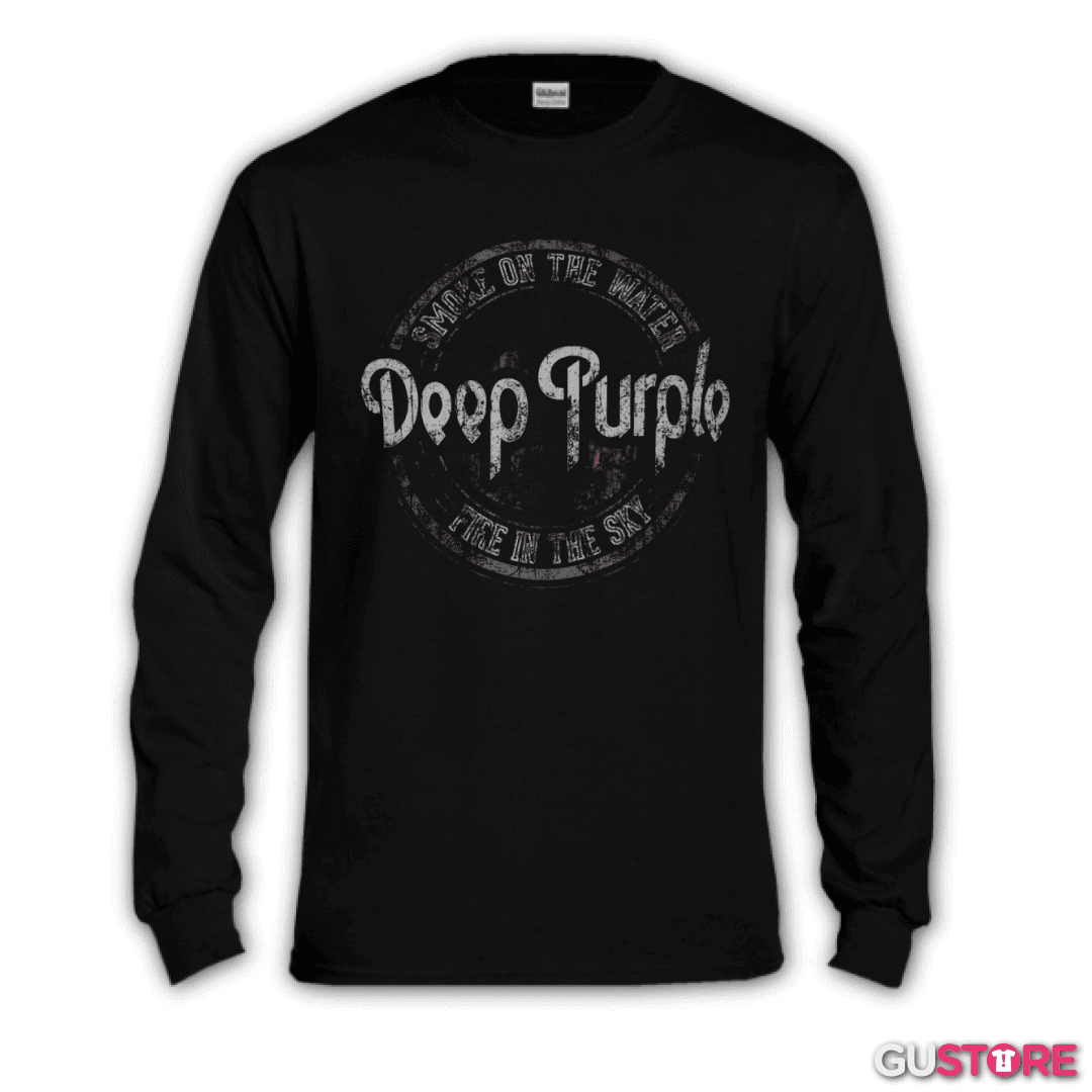 Polera manga larga deep purple 