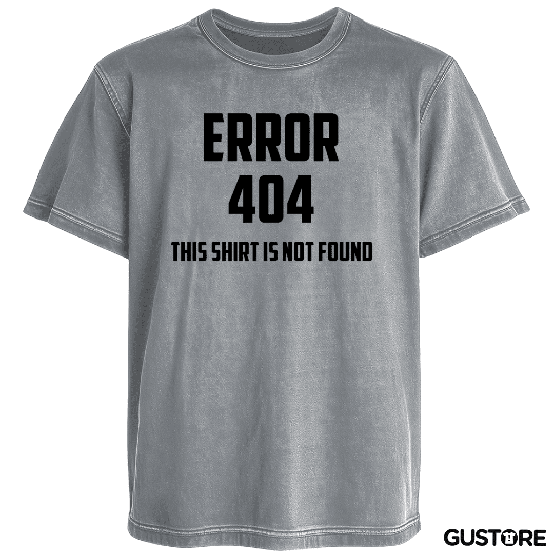 Polera desgastada Error 404 