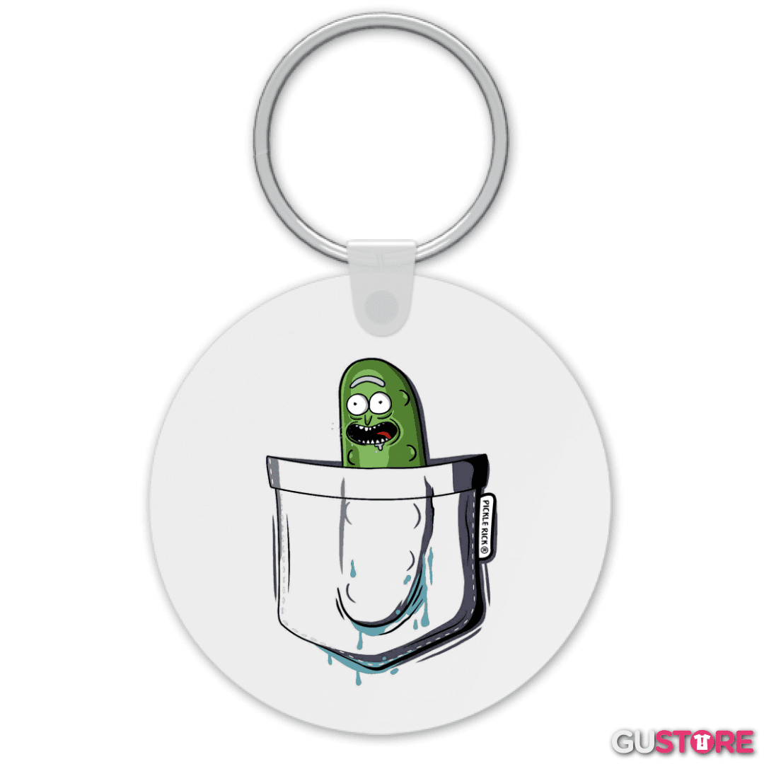 Llavero Pickle rick de bolsillo