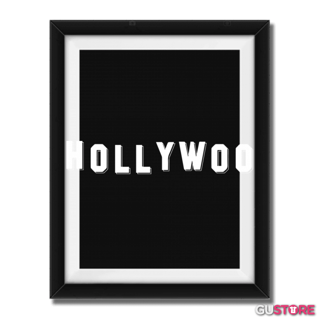 Cuadro decorativo Holywoo
