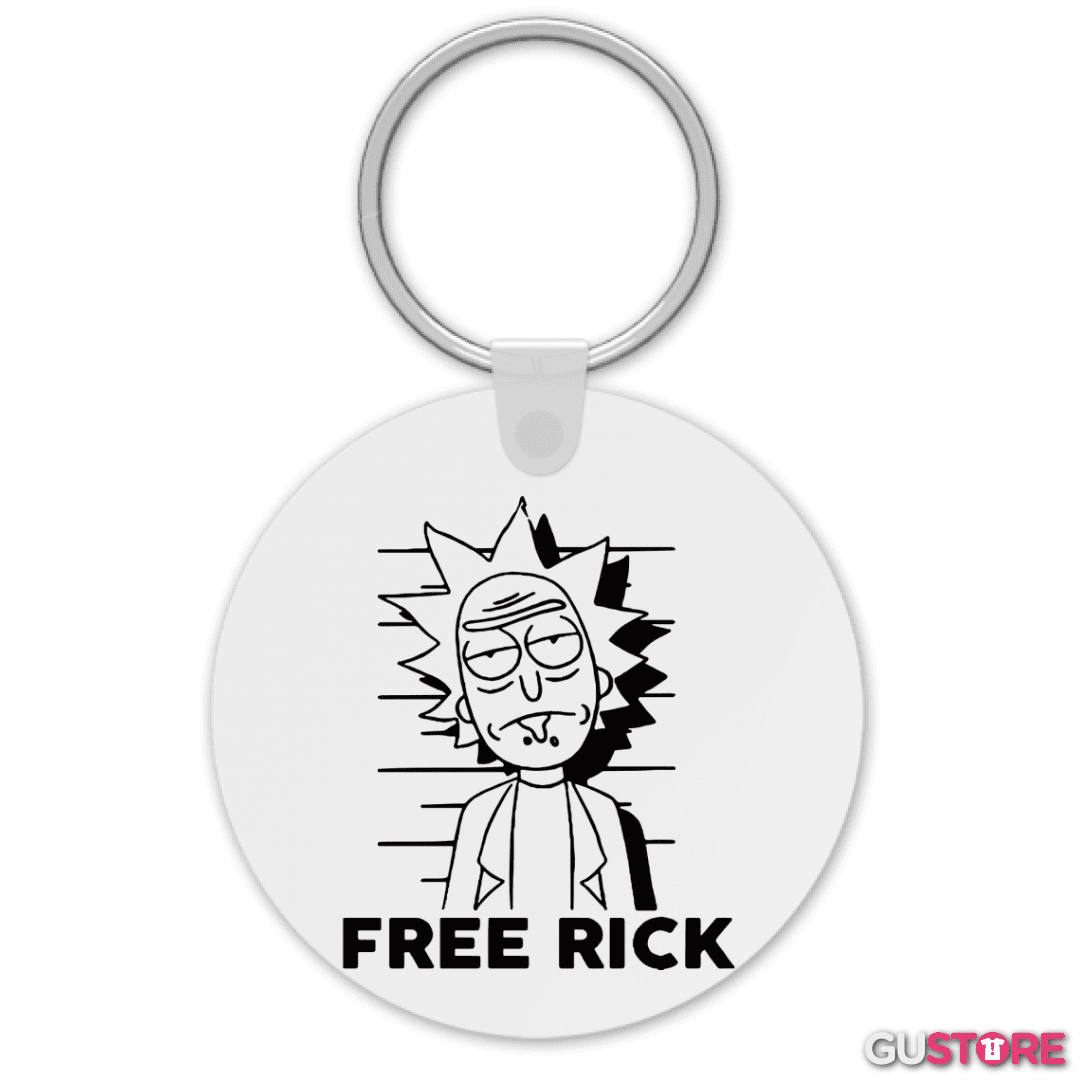 Llavero Free rick vinilo