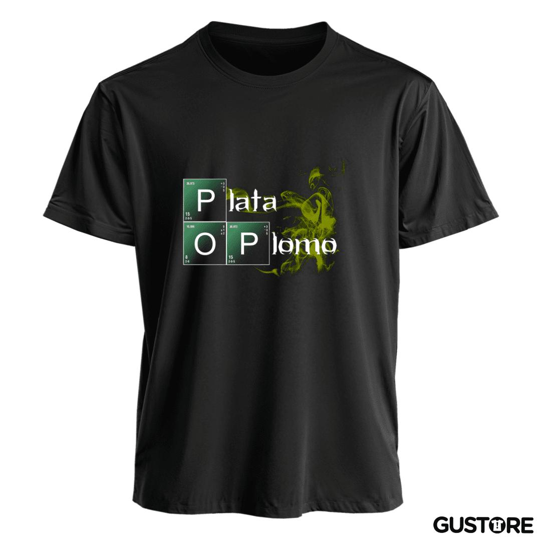 Polera Plata o plomo