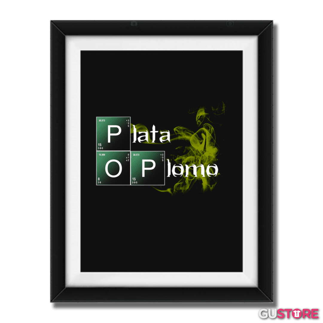 Cuadro decorativo Plata o plomo