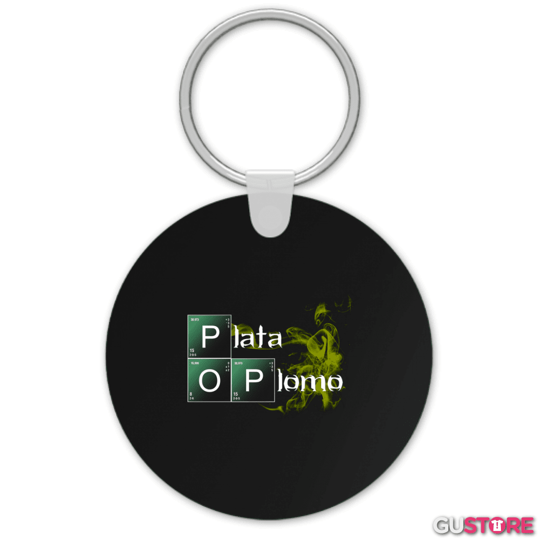 Llavero Plata o plomo
