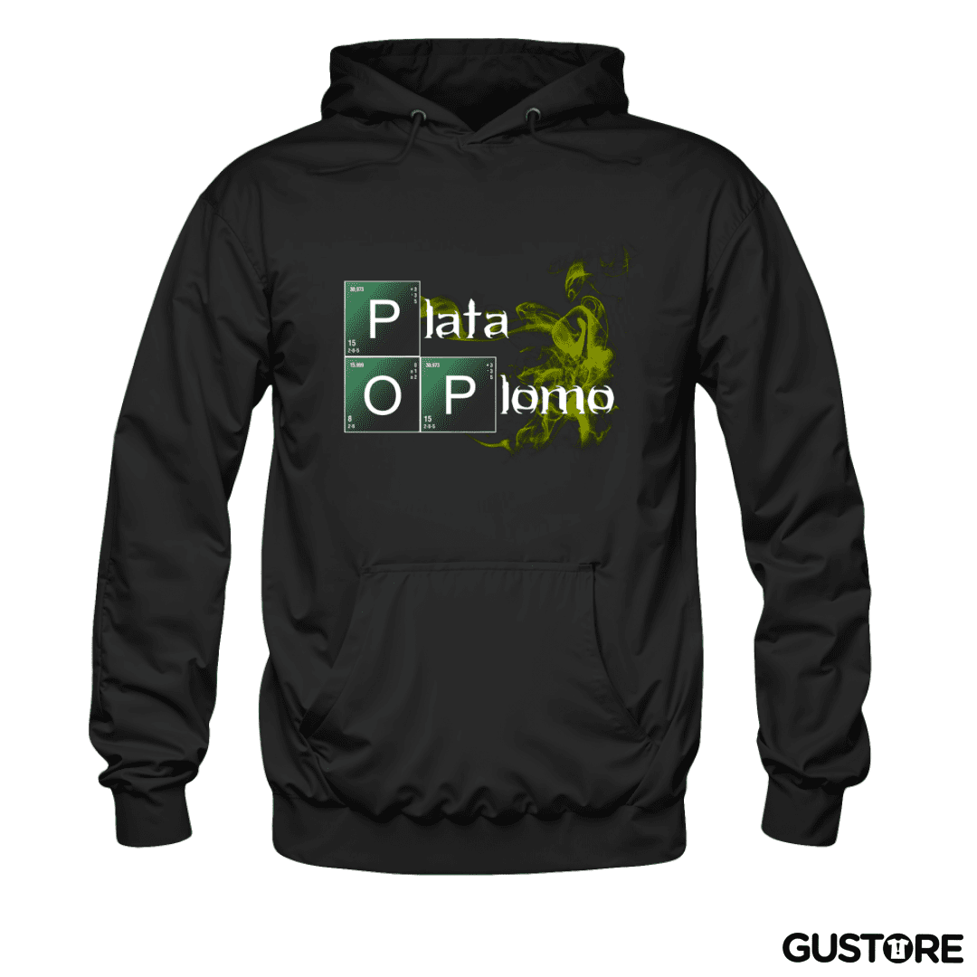 Polerón Canguro Plata o plomo