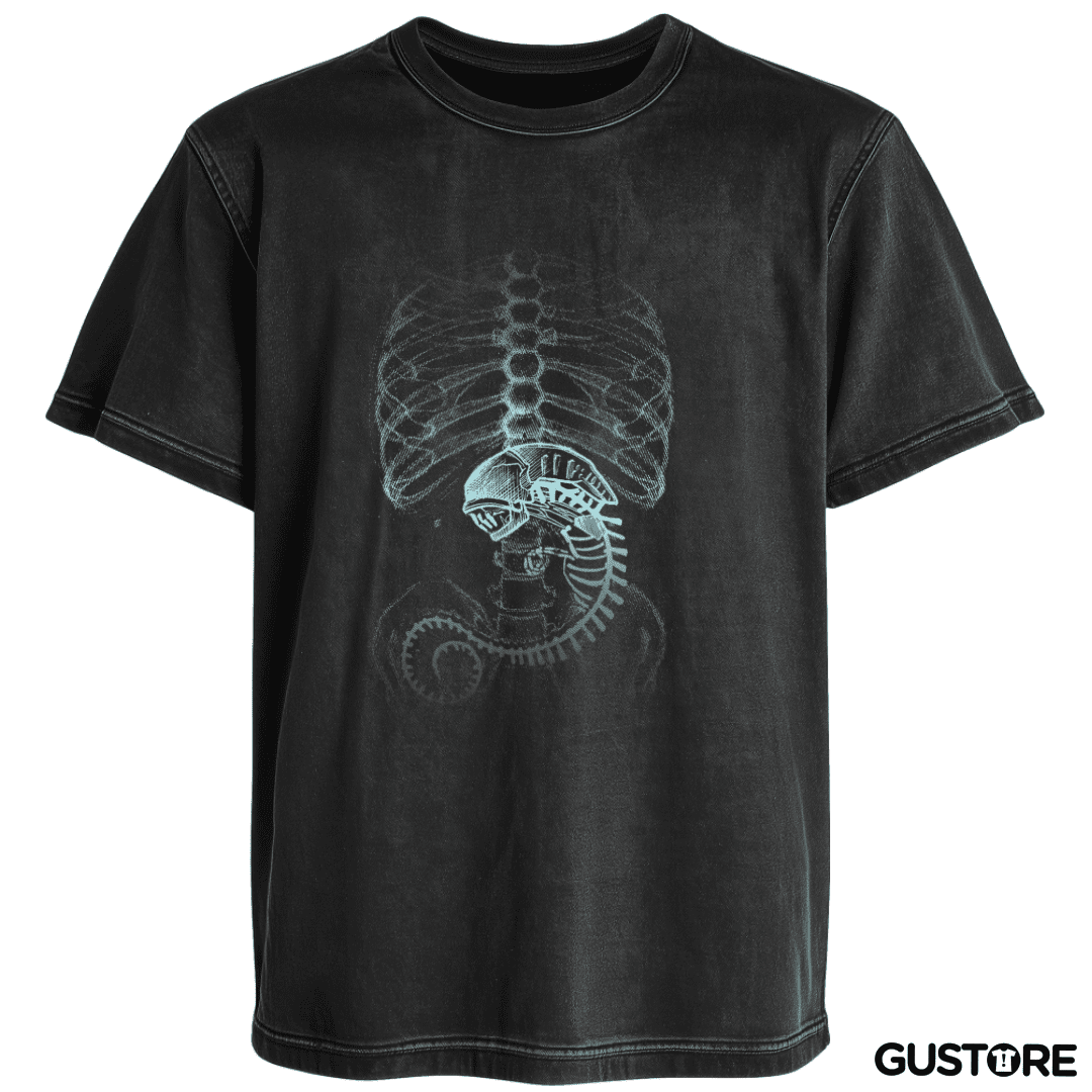 Polera desgastada Veintre alien