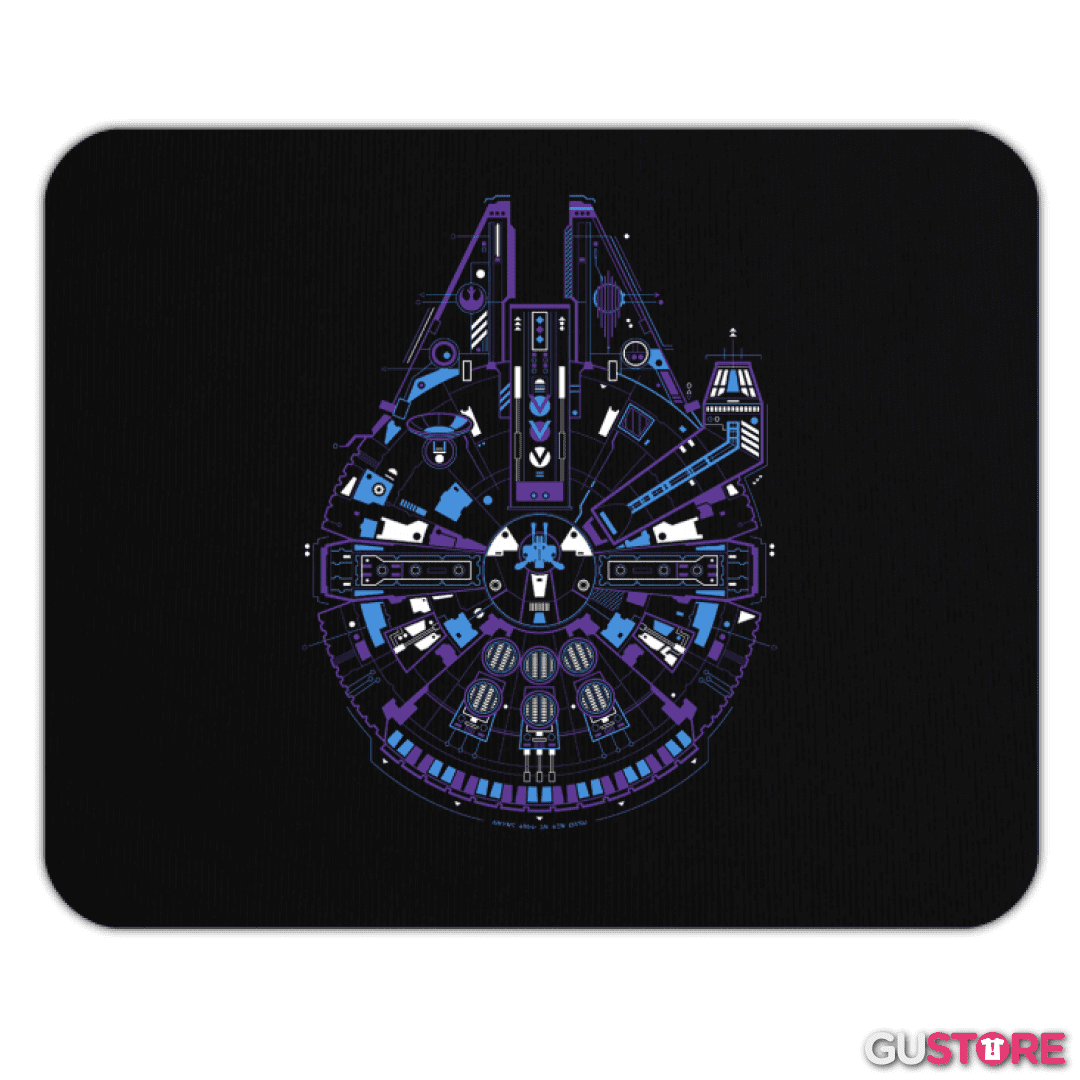 Mousepad Halcon milenario full color