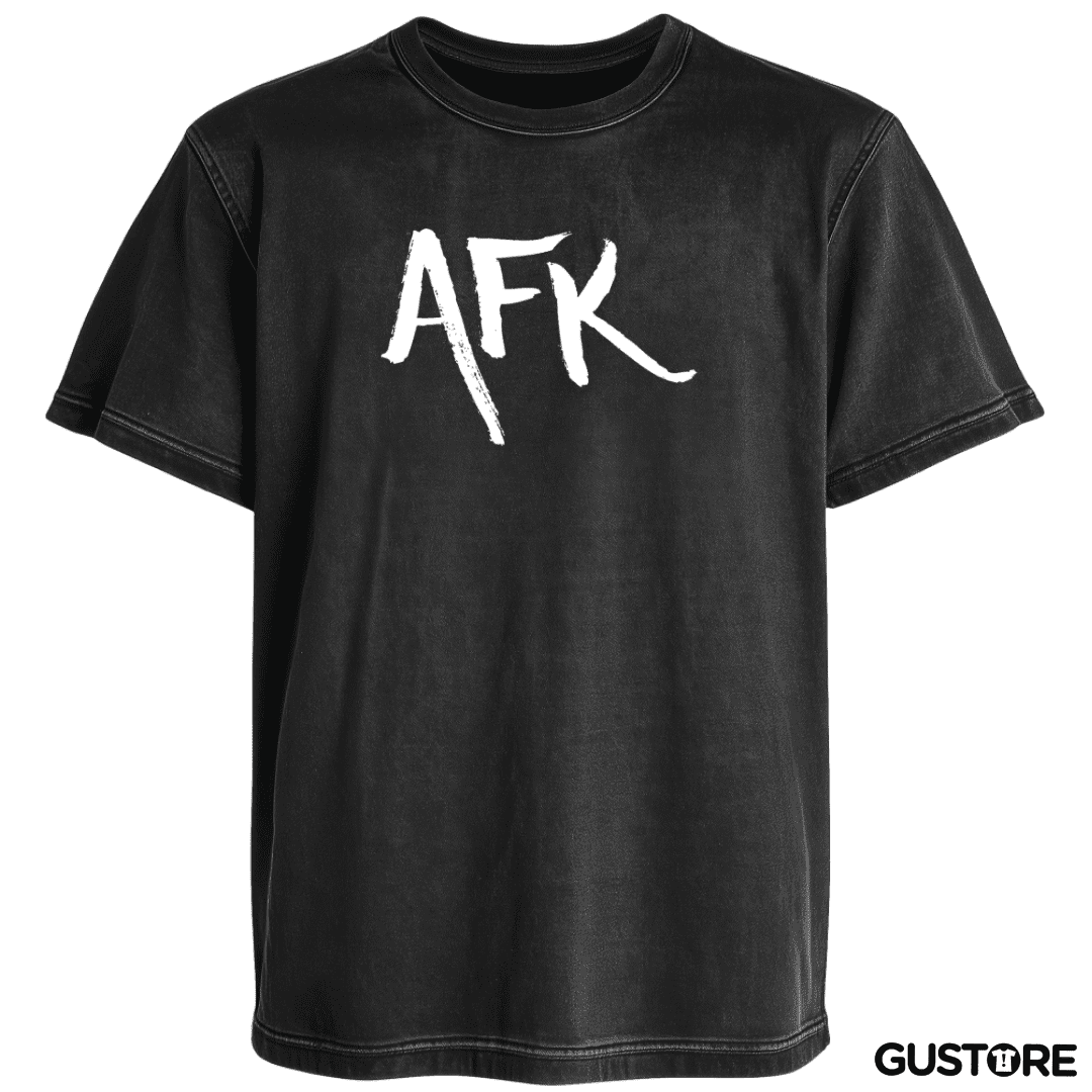 Polera desgastada Afk