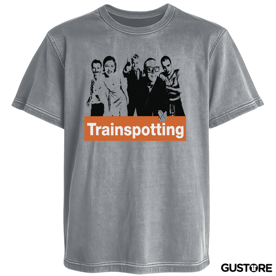 Polera desgastada Trainspotting