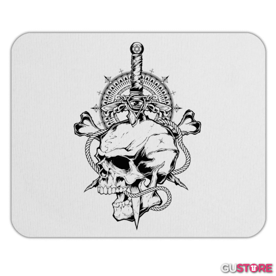 Mousepad skull 7