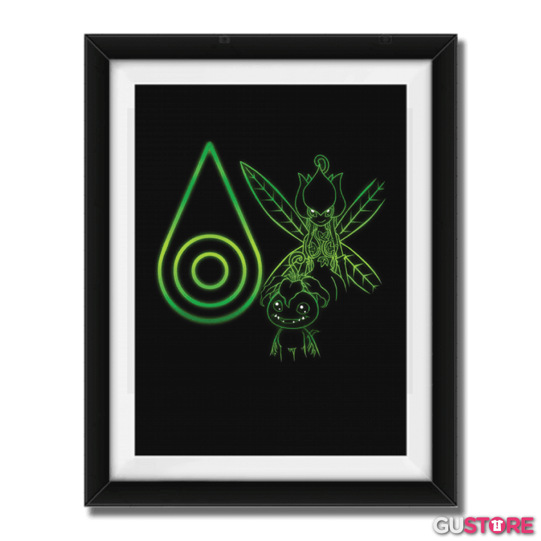 Cuadro decorativo palmon 2