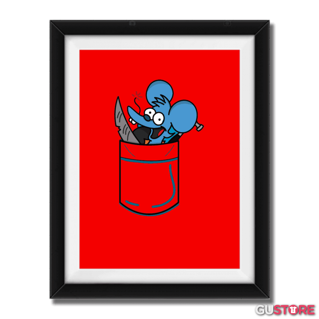 Cuadro decorativo itchy