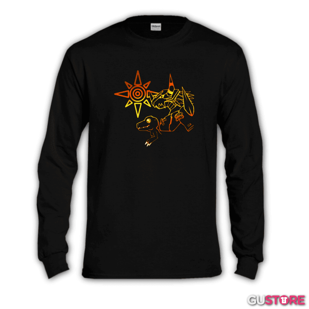 Polera manga larga Agumon nro 3