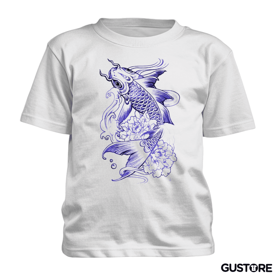 Polera de niño pez