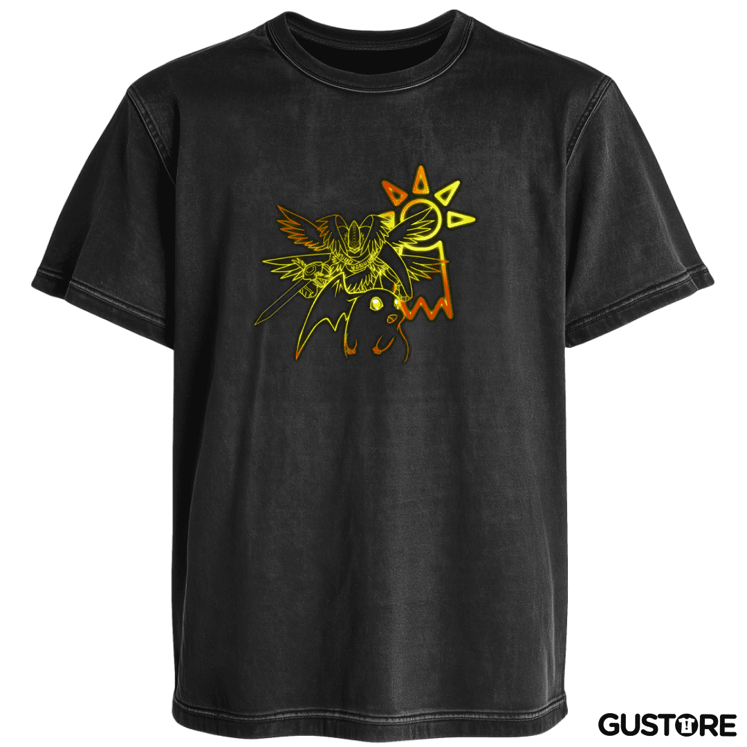 Polera desgastada patamon 2