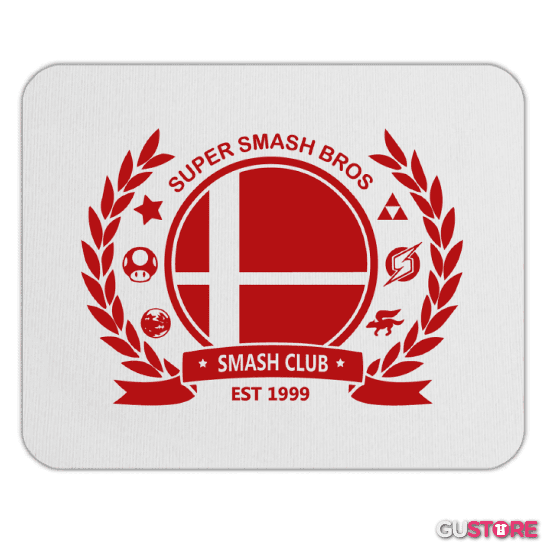 Mousepad Smash Bros Club
