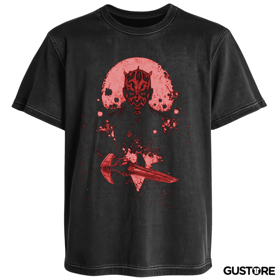 Polera desgastada darth maul