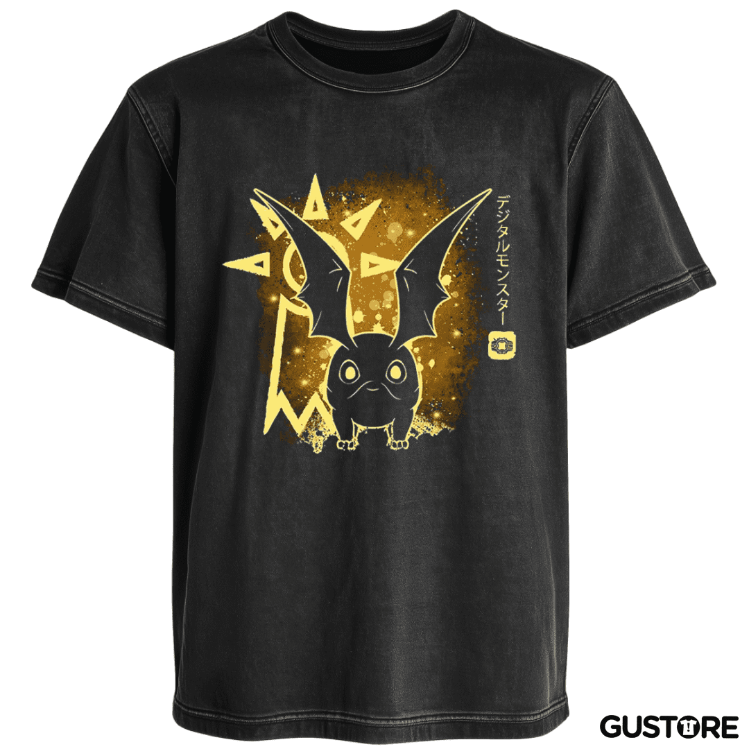 Polera desgastada patamon