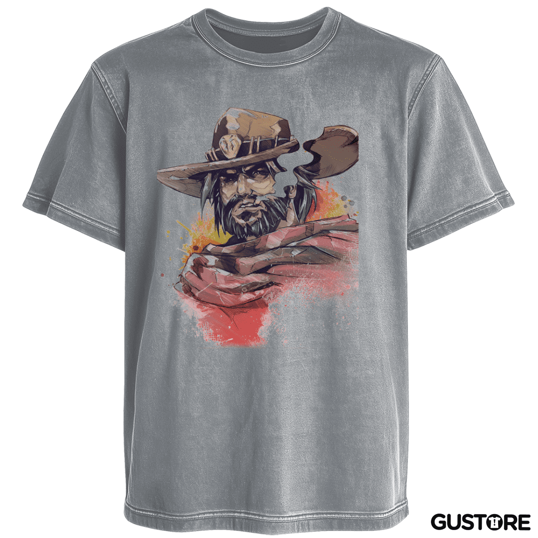 Polera desgastada McCree Full Color 