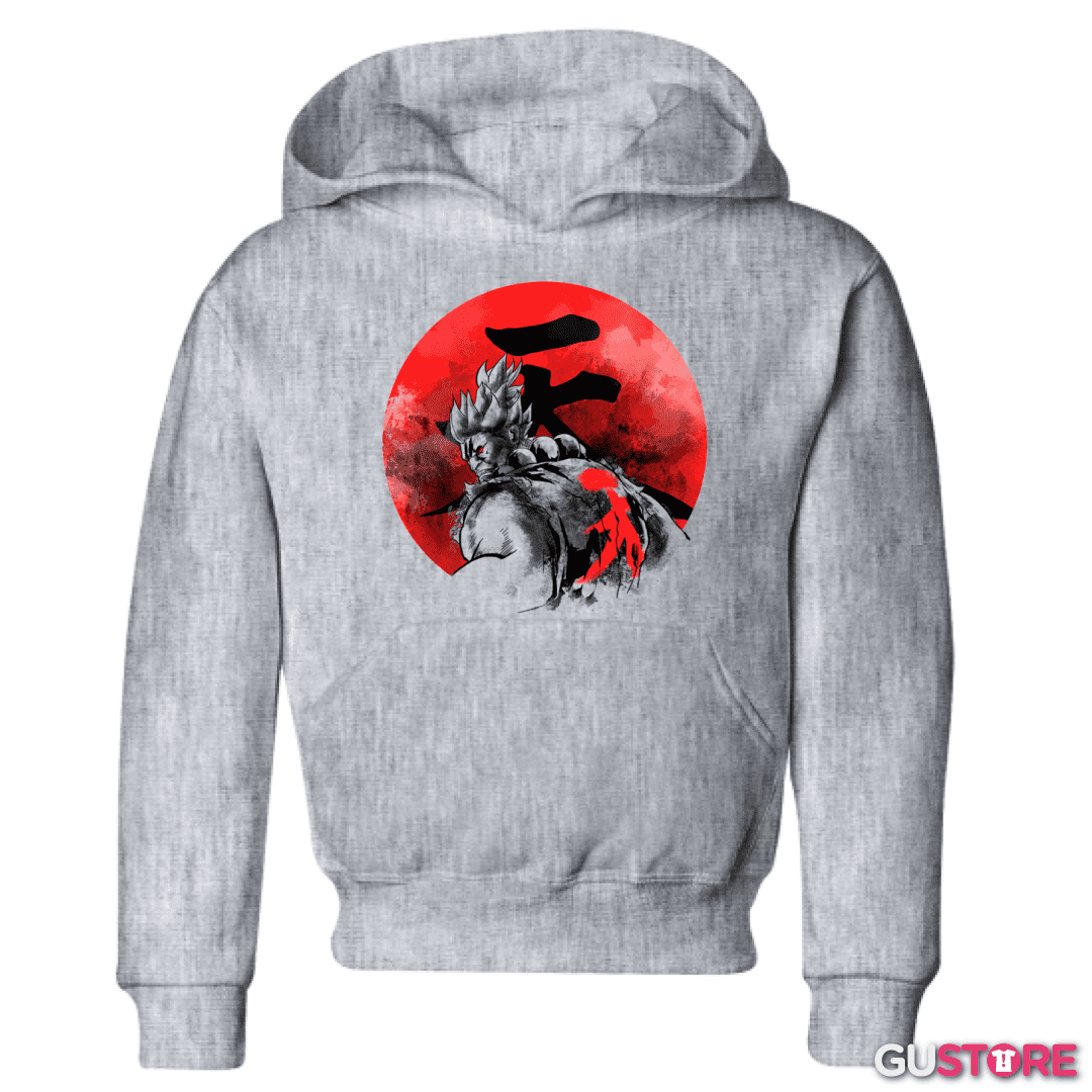 Poleron de niño Akuma Circulo Rojo